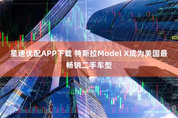 星速优配APP下载 特斯拉Model X成为美国最畅销二手车型