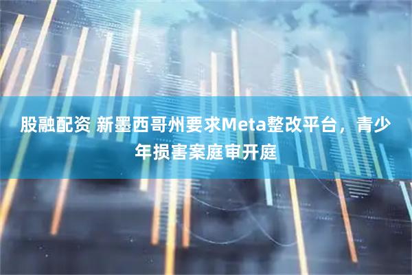 股融配资 新墨西哥州要求Meta整改平台，青少年损害案庭审开庭